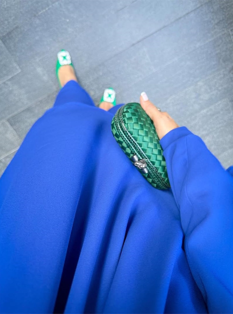 Carlo Royal Blue Knot Co-ord Set